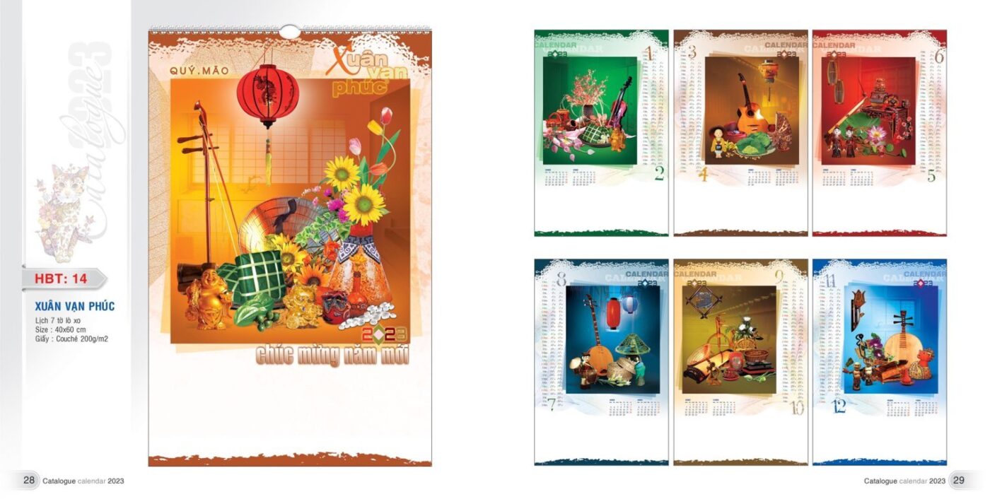 in lịch độc quyền 2024